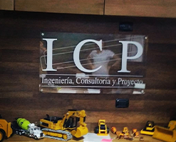 Espacios acrilico icp- Signa Postal